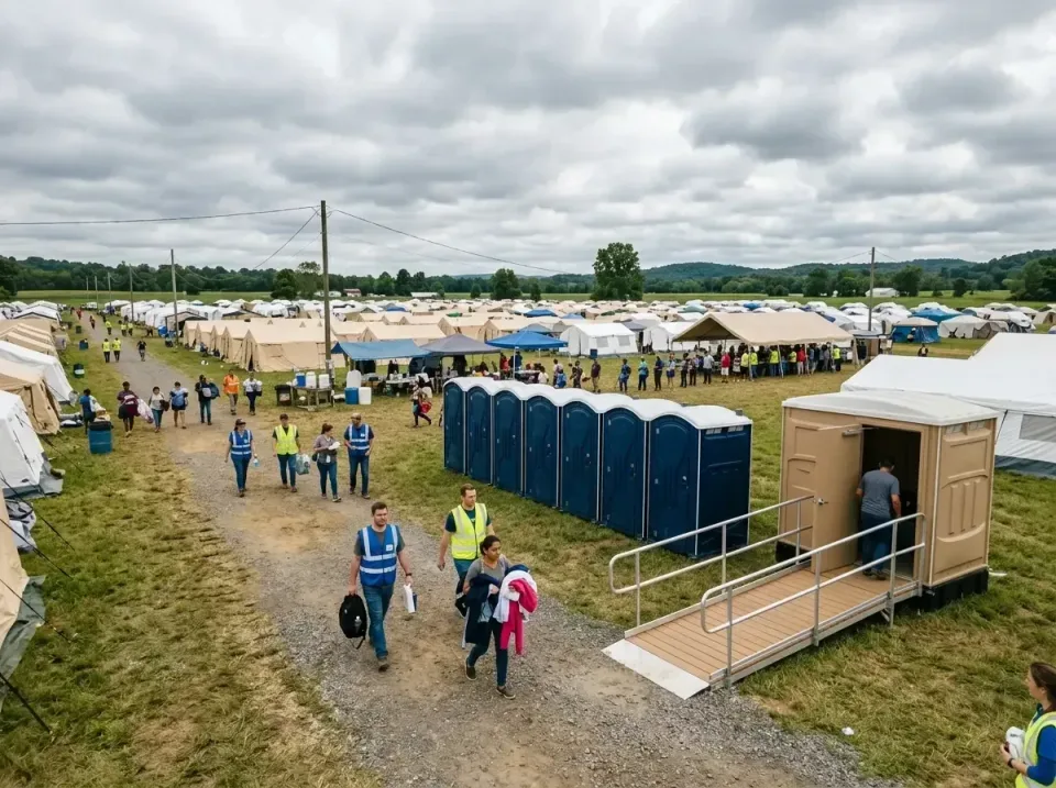 disaster-relief-camp-restrooms-010 — frequently asked questions, Dumpster & Portable Bathrooms Rental in Upper Greenwood Lak…